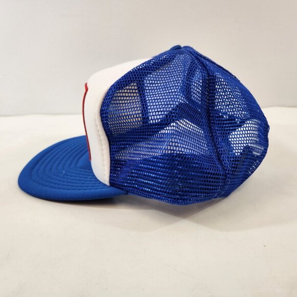 Re/Max Hot Air Balloon Trucker Hat Vtg Above the Crowd Adjustable M/L 1980s - Picture 4 of 8